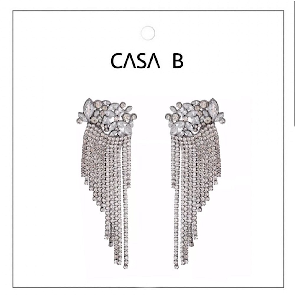 NEW to CASA B💫| Marchesa Crystal Duster Earrings